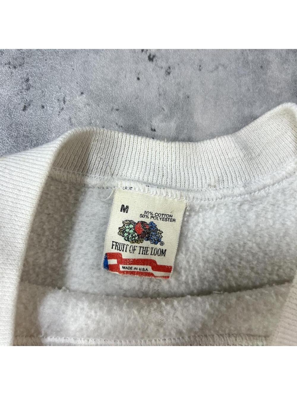 Vintage 80’s White Syracuse University Crewneck Sweater - Picture 3 of 6